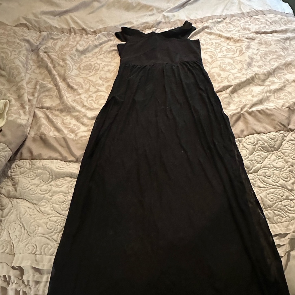 Black See though dress